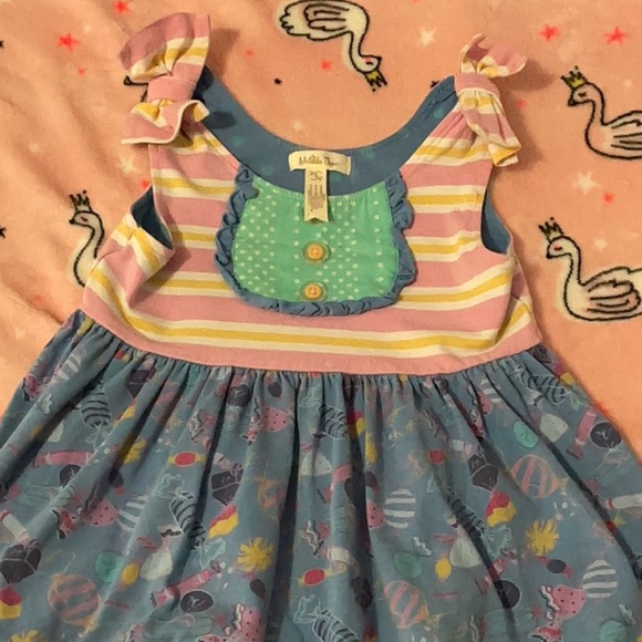 Matilda Jane Multicolor Ruffled Dress - Picture 3 of 5